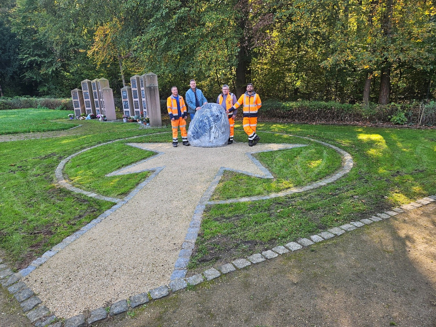 Gedenkort für Sternenkinder auf dem Waldfriedhof Nieder-Florstadt